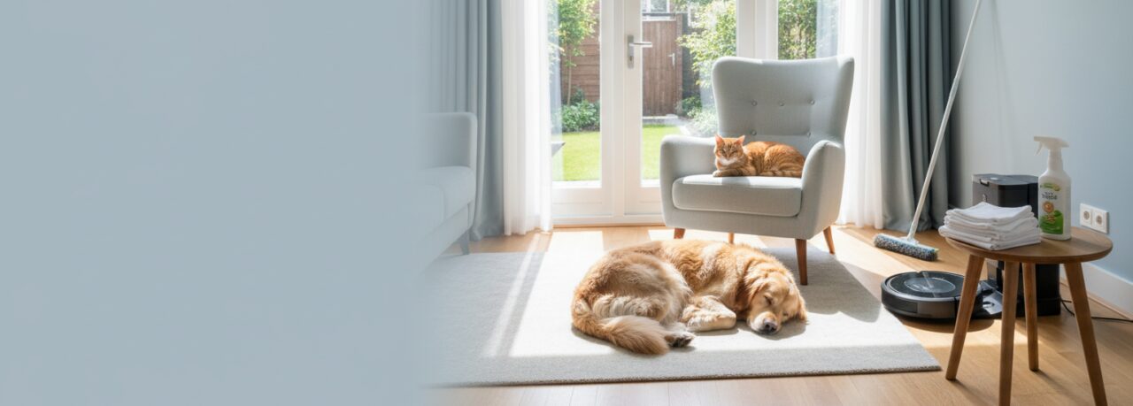 Wat is schoonmaak ondersteuning thuis met huisdieren