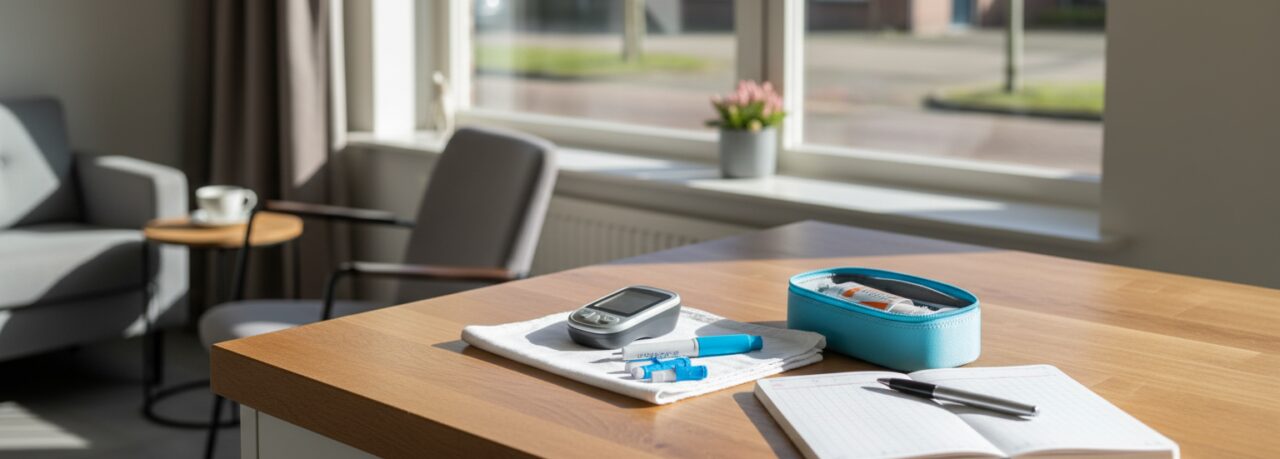 Wat is diabetes prikken thuis hulp?