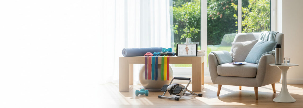 Voorbeelden uit de praktijk van fysiotherapie begeleiding thuis combineren zorg