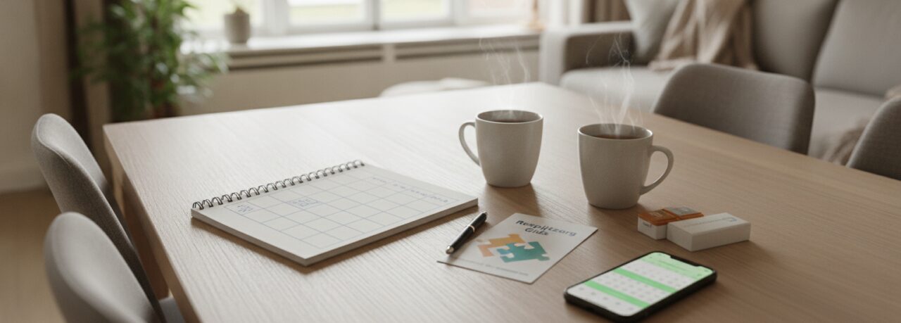 Hoe bespreek je het organiseren van een vaste adempauze met je naaste voor een paar uur per week? Stappenplan voor een respectvol gesprek