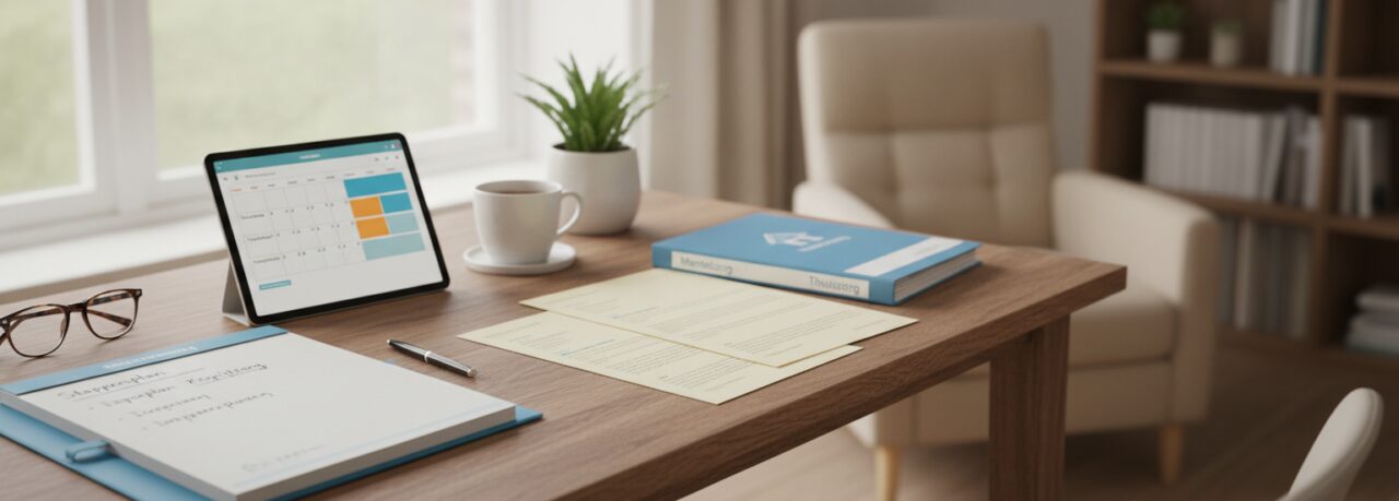 Stappenplan voor het plannen van respijtzorg met weinig familie om je heen. Het complete stappenplan van inventarisatie tot startdatum